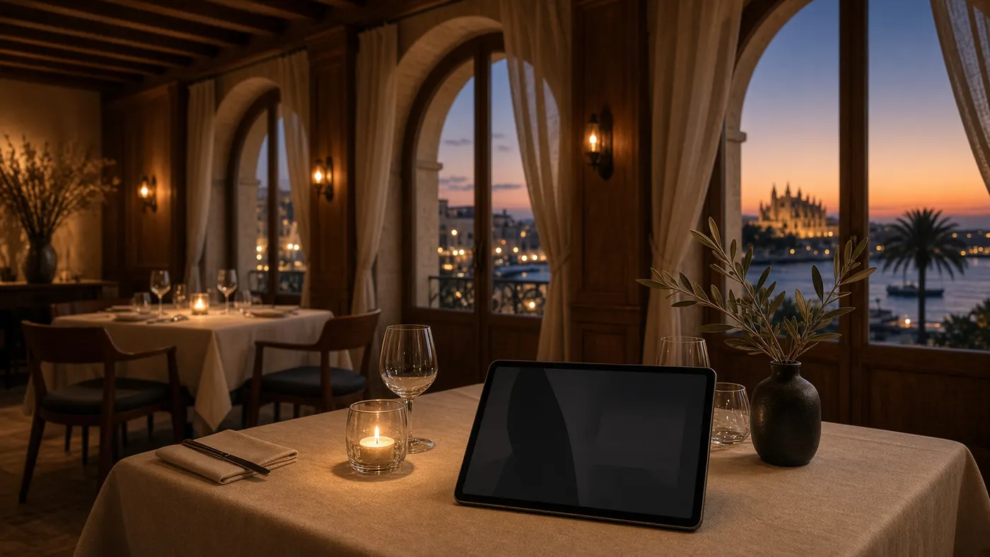 Beispielprojekt: Restaurant Digital System — Mallorca
